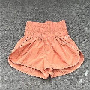 FP Movement by Free People Coral Ruched Waist Athletic Shorts